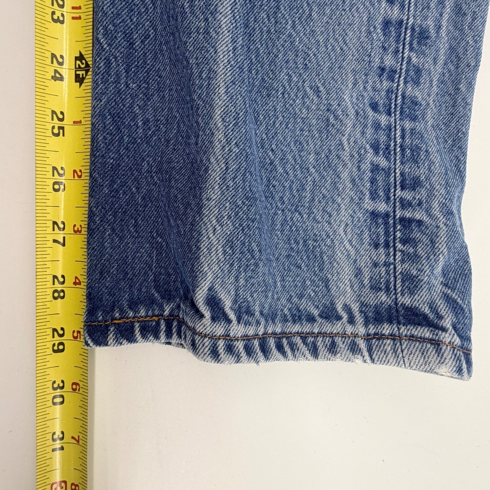 Vintage Levi's 501 XX Jeans 34x32 Button Fly Straight Leg Mens Made in Mexico 99 - Picture 8 of 8
